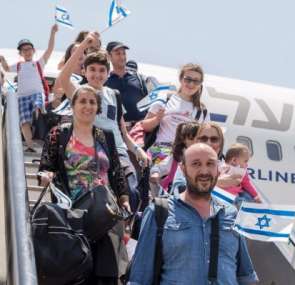 تضاؤل الهجرة الوافدة لـ إسرائيل